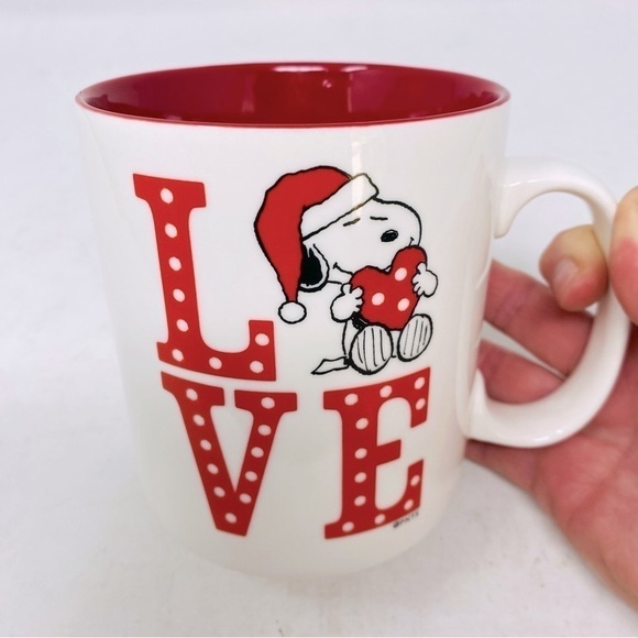Graphique Peanuts Snoopy Love Holiday Mug 20oz - Picture 1 of 7
